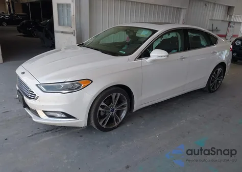 2017 Ford Fusion Titanium из США, поврежденный, VIN 3FA6P0K93HR148128